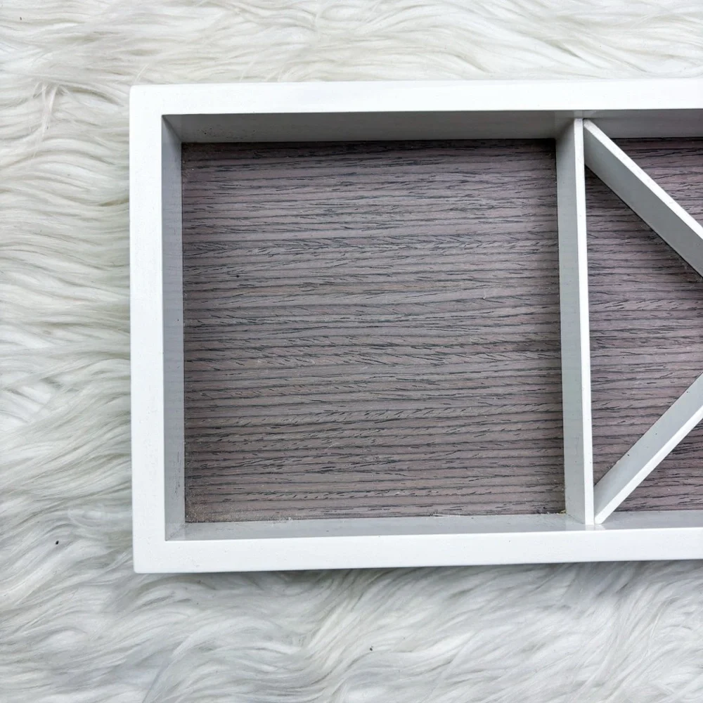 Target Geometric White Jewelry Vanity Catch All Tray